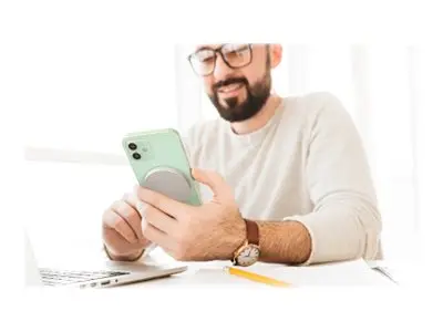 Anker PowerWave Select+ - Trådløs ladepute 7.5 watt sølv for Apple...