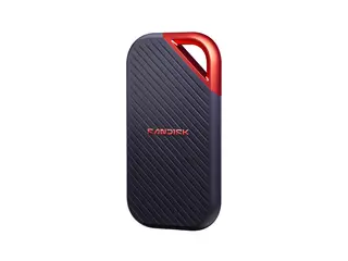 SanDisk Extreme PRO Portable V3 - SSD - kryptert 2 TB - ekstern (bærbar) (USB-C kontakt) - 256-bit AES