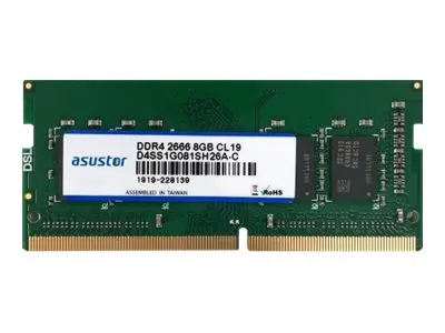 ASUSTOR - DDR4 - modul - 8 GB - SO DIMM 260-pin - 2666 MHz / PC4-2...