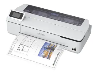 Epson SureColor SC-T3100N - 24&quot; storformatsskriver farge - ink-jet - Rull A1 (61,0 cm) - 2400 x 1200 dpi - Gigabit LAN, Wi-Fi(n), USB 3.0 - kutter