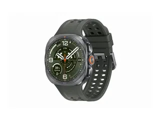 Samsung Galaxy Watch Ultra2 - 47 mm - titanium sølv smartklokke med marinebånd - oliven - båndbredde: M/L - display 1.52" - 64 GB - NFC, Bluetooth, Wi-Fi, LTE - 4G - 61.5 g