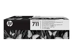 HP 711 - Svart, gul, cyan, magenta skriverhode - for DesignJet T100, T120, T120 ePrinter, T125, T130, T520, T520 ePrinter, T525, T530
