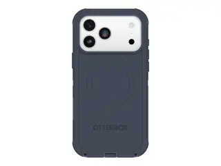 OtterBox Defender Series Pro - Baksidedeksel for mobiltelefon robust - MagSafe-samsvar - polykarbonat, termoplastisk elastomer (TPE), silikon, minneskumplast - blå følelse - for Apple iPhone 17 Pro Max