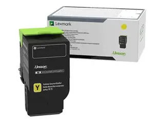 Lexmark - Ultra High Yield - gul original - tonerpatron LCCP - for Lexmark CS521dn, CS622de, CX622ade, CX622de, CX625ade, CX625adhe, CX625de
