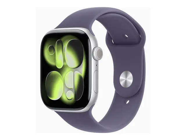 Apple Watch Series 11 (GPS + Cellular) - 46 mm sølvaluminium smart...