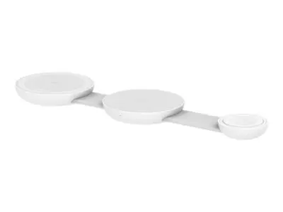 Anker MagGo - Trådløs ladepute 3-i-1 15 watt hvit