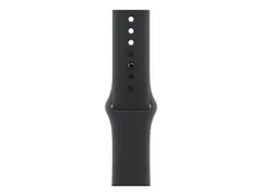Apple - Bånd for smart armbåndsur 46mm - XL-størrelse - svart - for Watch Hermès Series 9, SE 3, Series 10, Series 11, Series 8, Series 9, Ultra 2, Ultra 3