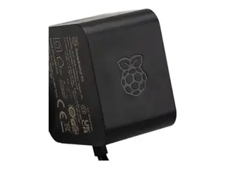 Raspberry Pi - Strømforsyning - 27 watt - 5 A PD (24 pin USB-C) - på kabel: USB-C - svart - Europa