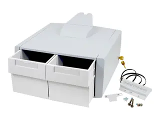 Ergotron StyleView Primary Double Tall Drawer Monteringskomponent (skuffmodul) - grå, hvit - vognmonterbar