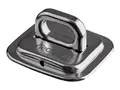 StarTech.com Laptop Cable Lock Anchor Zinc Alloy - Computer Security Cable Anchor - Desk Mount Security Anchor Point - Screw-On Lock Anchor (LTANCHOR) - L&#229;sefeste - s&#248;lv - for P/N: LTLOCKNBL