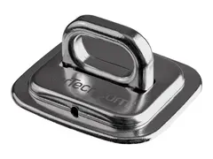 StarTech.com Laptop Cable Lock Anchor - Zinc Alloy Computer Security Cable Anchor - Desk Mount Security Anchor Point - Screw-On Lock Anchor (LTANCHOR) - L&#229;sefeste - s&#248;lv - for P/N: LTLOCKNBL