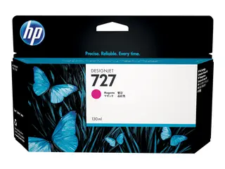 HP 727 - 130 ml - magenta - original - DesignJet blekkpatron - for DesignJet T1500, T1530, T2500, T2530, T920, T930