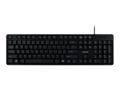 Acer AKW900 - Tastatur - USB - Nordisk svart - l&#248;svekt