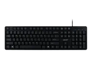 Acer AKW900 - Tastatur - USB - Nordisk svart - l&#248;svekt