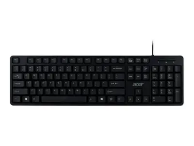 Acer AKW900 - Tastatur USB Nordisk svart løsvekt