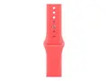 Apple - Bånd for smart armbåndsur - 46mm M/L (passer håndledd på 160 - 210 mm) - bright guava