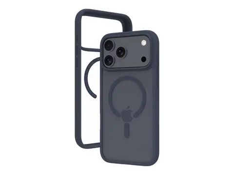 dbramante1928 Grenen - Beskyttende deksel for mobiltelefon MagSafe-samsvar - plastikk - blå, gjennomsiktig - for Apple iPhone 17 Pro Max, 18 Pro Max