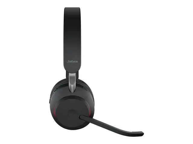 Jabra Evolve2 65 UC Stereo - Hodesett - on-ear - Bluetooth - trådl...