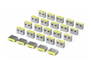 Startech - Støvdeksel - USB-A, snap-in, reusable (en pakke 25)