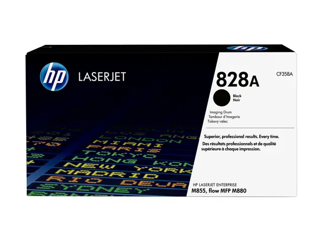 HP 828A - Svart original trommelsett for Color LaserJet Enterprise...