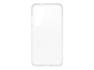 OtterBox React Series - Baksidedeksel for mobiltelefon polykarbonat, termoplastisk elastomer (TPE) - stjernestøv (klart glitter) - for Samsung Galaxy S24
