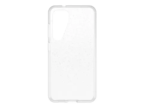 OtterBox React Series - Baksidedeksel for mobiltelefon polykarbonat, termoplastisk elastomer (TPE) - stjernest&#248;v (klart glitter) - for Samsung Galaxy S24