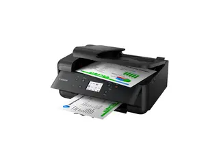 Canon PIXMA TR7650 - Multifunksjonsskriver farge - ink-jet - A4 (210 x 297 mm), Legal (216 x 356 mm) (original) - A4/Legal (medie) - opp til 15 ipm (trykking) - 200 ark - 33.6 kbps - Wi-Fi(n), USB 2.0