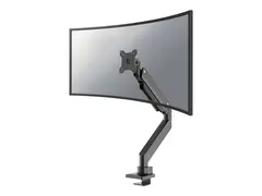 Neomounts NM-D775PLUS - Monteringssett - full bevegelse for LCD-skjerm - aluminium - svart - skjermstørrelse: 10"-49" - klemmemonterbar, malje, skrivebordsmonterbar