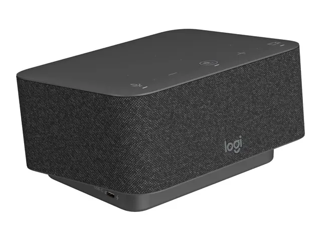 Logitech Logi Dock for UC - Dokkingstasjon - USB-C - HDMI, DP - Bl...