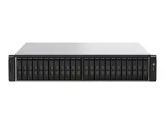 QNAP TS-H2490FU - NAS-server - 24 brønner kan monteres i rack - PCI Express 3.0 x4 (NVMe) - RAID 0, 1, 5, 6, 10, 50, 60, JBOD - RAM 32 GB - 25 Gigabit Ethernet - iSCSI støtte