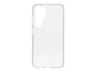 OtterBox React Series - Baksidedeksel for mobiltelefon plastikk - stjernestøv (klart glitter) - for Samsung Galaxy S25