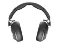 Poly Voyager Surround 80-M UC - Voyager Surround 80 series hodesett - full st&#248;rrelse - Bluetooth - tr&#229;dl&#248;s - USB-C via Bluetooth-adapter - svart - Certified for Microsoft Teams