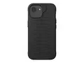 ZAGG Luxe - Baksidedeksel for mobiltelefon svart - for Apple iPhone 13, 14, 15, 16e