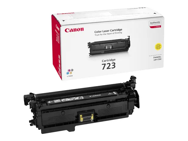 Canon 723 Y - Gul - original - tonerpatron - for i-SENSYS LBP7750Cdn