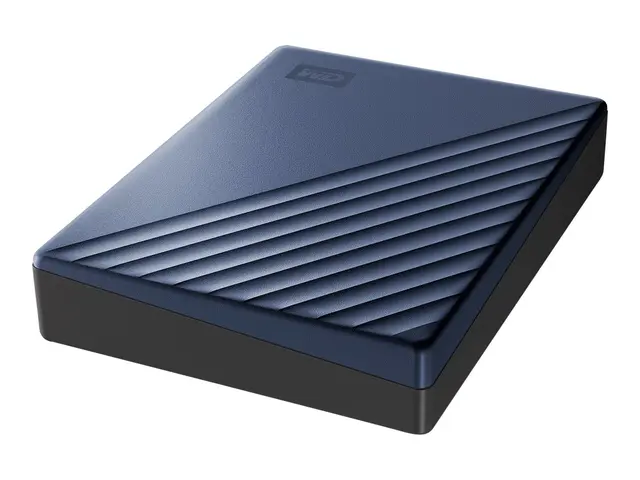 WD My Passport Ultra WDBFTM0040BBL - Harddisk - kryptert - 4 TB - ...