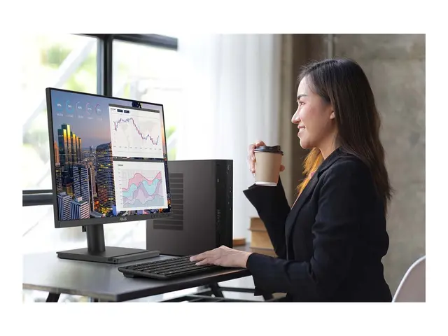 ASUS BE248QF - LED-skjerm 24.1" 1920 x 1200 WUXGA @ 100 Hz IPS 370...