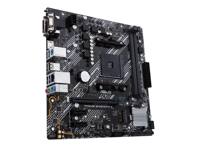 ASUS PRIME B450M-K II - Hovedkort micro ATX Socket AM4 AMD B450 Ch...