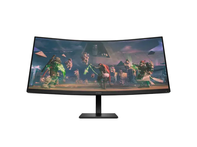 OMEN by HP 34c - LED-skjerm gaming kurvet 34" 3440 x 1440 WQHD @ 1...