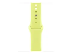 Apple - Bånd for smart armbåndsur - 40mm S/M-størrelse - neongul - for Watch Hermès Series 7, Hermès Series 9, SE 3, Series 10, Series 11, Series 8, Series 9