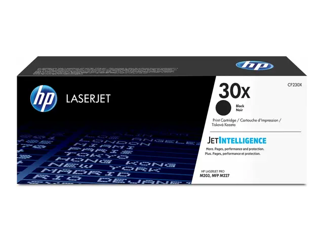 HP 30X - Svart - original - LaserJet - tonerpatron (CF230X) - for ...