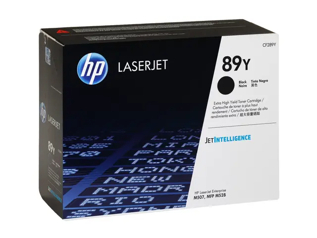 HP 89Y - Høykapasitets svart original LaserJet tonerpatron (CF289Y)