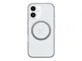 OtterBox Symmetry Series Clear Baksidedeksel for mobiltelefon - MagSafe-samsvar - polykarbonat, termoplastisk elastomer (TPE) - blank - for Apple iPhone 17