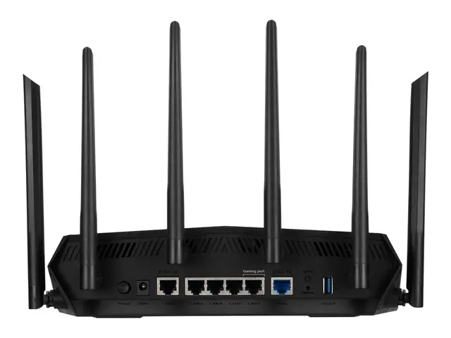 ASUS TUF Gaming AX6000 - Trådløs ruter 4-portssvitsj 1GbE, 2.5GbE ...