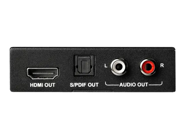 StarTech.com HDMI Audio Extractor - 4K 60Hz - HDMI Audio De-embedd...
