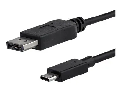 StarTech.com 3ft/1m USB C to DisplayPort 1.2 Cable 4K 60Hz, USB-C ...