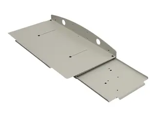 Ergotron - Tastaturskuff - gr&#229; for Ergotron 100 Series Keyboard Pivot