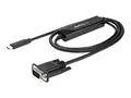 STARTECH.COM USB-C to VGA Adapter Cabl - 2m (6 ft.) - 1920x1200
