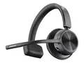 Poly Voyager 4310 - Voyager 4300 UC series hodesett - on-ear - Bluetooth - tr&#229;dl&#248;s, kablet - USB-A - svart - Zoom Certified