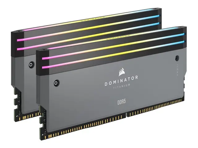 CORSAIR DOMINATOR TITANIUM - Light enhancement kit grå