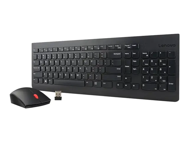 Lenovo Essential Wireless Combo - Tastatur- og mussett trådløs 2.4...